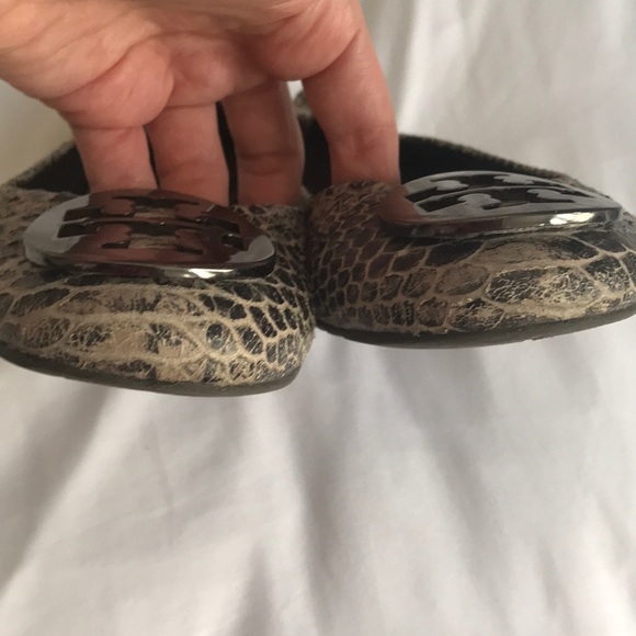 {Tory Burch} snakeskin ballet flats - Picture 5 of 8